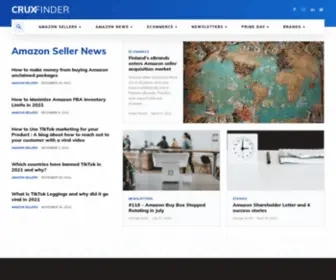 Cruxfinder.com(Amazon Seller News Today) Screenshot