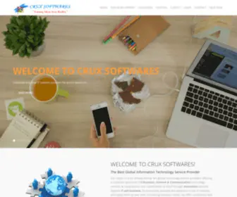 Cruxsoftwares.com(Crux Softwares) Screenshot