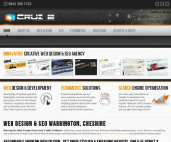 Cruz2.co.uk(Web Design Warrington) Screenshot