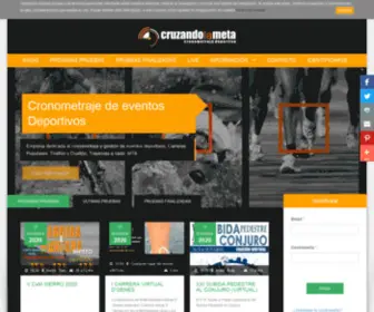 Cruzandolameta.es(Cruzando La Meta) Screenshot