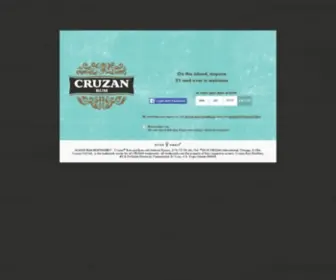 Cruzanrum.com(Cruzan® Rum) Screenshot