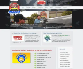 Cruzcarwash.com(Cruz Car Wash) Screenshot