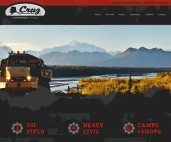 Cruzconstruct.com(Alaska Oilfield) Screenshot