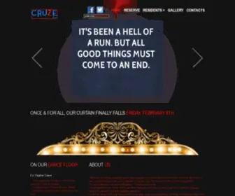 Cruzebar.com(Cruze) Screenshot