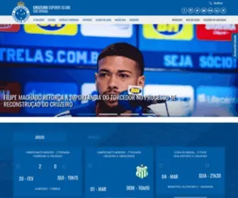 Cruzeiro.com.br(Cruzeiro Esporte Clube) Screenshot