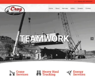 Cruzenergyservices.com(Cruz Energy Services) Screenshot