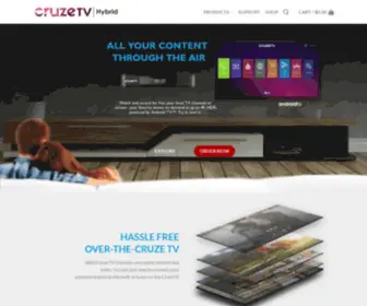 Cruzetvhybrid.com(Cruze TV Hybrid) Screenshot