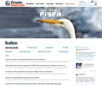 Cruzio.com(Cruzio Internet) Screenshot