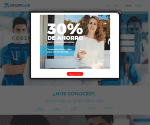 Cruzplus.com.ar(Cruz Plus) Screenshot