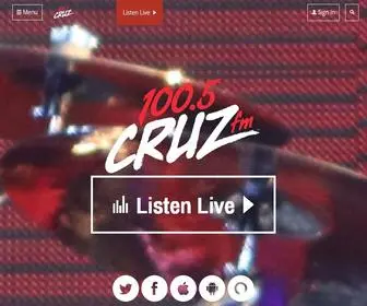 Cruzradio.com(100.5 Cruz FM) Screenshot