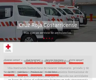Cruzroja.or.cr(Cruz Roja) Screenshot