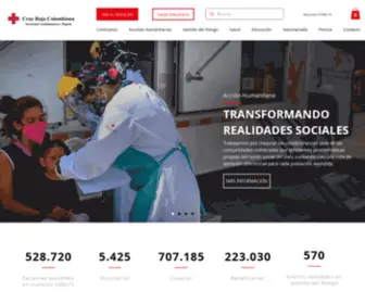 Cruzrojabogota.org.co(Cruz Roja Bogotá) Screenshot