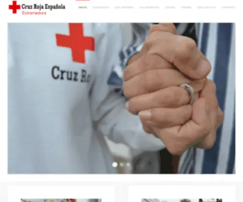 Cruzrojaextremadura.org(Cruz) Screenshot