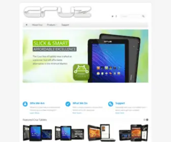 Cruztablet.com(Cruz™ Tablets) Screenshot