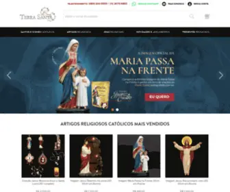 Cruzterrasanta.com.br(Loja de Artigos Religiosos Católicos) Screenshot