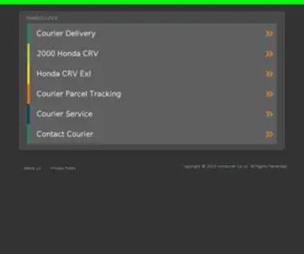 CRvcourier.co.uk(Courier Expert) Screenshot