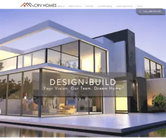 CRvhomes.com(CRV Homes) Screenshot