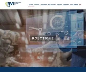 Crvi.ca(Centre de Robotique et de Vision Industrielles) Screenshot