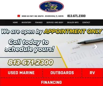 CRvmarine.com(CRV & Marine) Screenshot