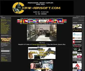 CRW-Airsoft.com(CRW Airsoft LTD) Screenshot