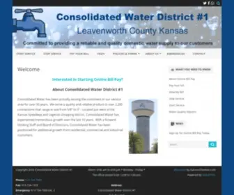 CRWD1.com(Consolidated Water District #1) Screenshot