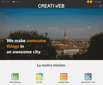 Crweb.it(Web Agency Torino) Screenshot