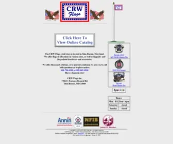 CRWflags.com(CRW Flags) Screenshot
