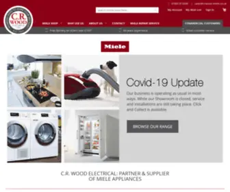 Crwood-Miele.co.uk(Miele Electrical Retailer) Screenshot