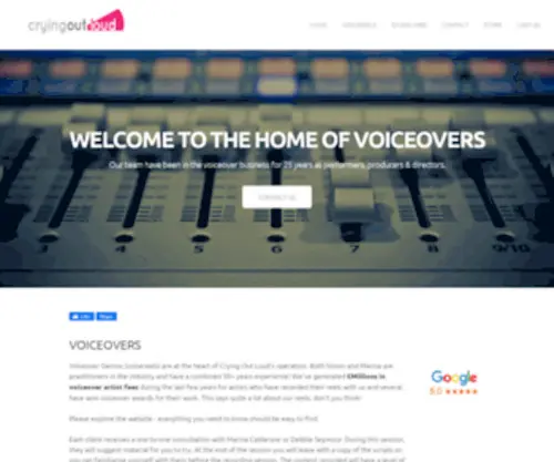 Cryingoutloud.co.uk(Cryingoutloud) Screenshot