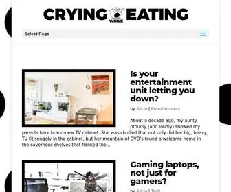 Cryingwhileeating.com(Crying While Eating) Screenshot