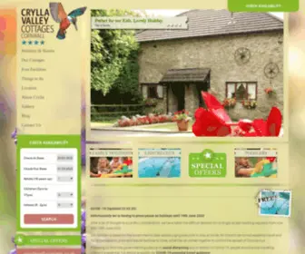 CRYllacottages.co.uk(Self Catering Holiday Cottages in Cornwall) Screenshot