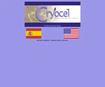 Cryocel.com(Progesterona) Screenshot