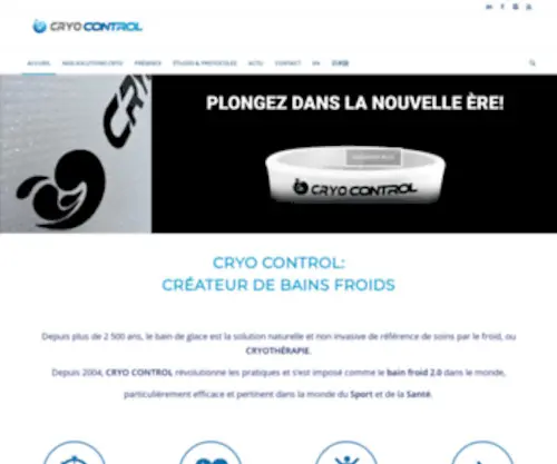 Cryocontrol.fr(Cryo Control) Screenshot