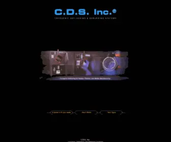 CryogeniCDeflashingsystems.com(Cryogenic Deflashing and Deburring Systems) Screenshot