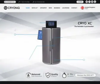 Cryoniq.com(Cryoniq) Screenshot