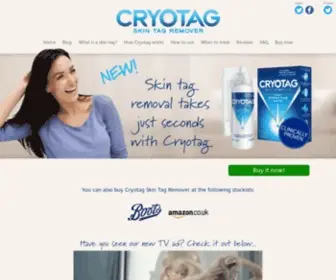 Cryotag.co.uk(Cryotag Skin Tag Remover) Screenshot