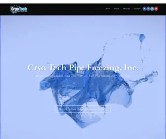 Cryotechpipefreezing.com(Cryo Tech Pipe Freezing) Screenshot