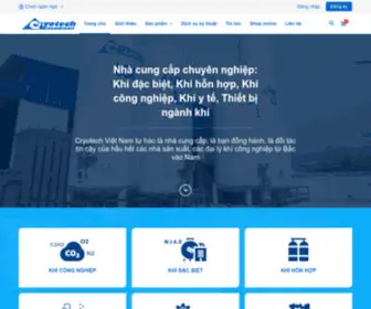 Cryotechvietnam.com.vn(Công) Screenshot