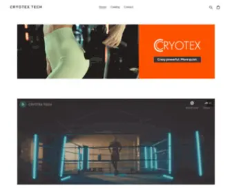 Cryotextech.com(Cryotex Tech) Screenshot