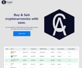 CRYP-TA.com(CryptA) Screenshot