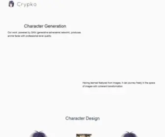 CRYpko.ai(crypko) Screenshot