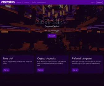 CRYpsino.io(CRYpsino) Screenshot