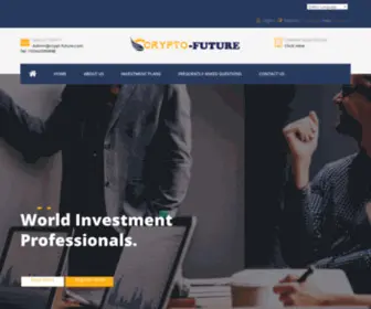 CRYPT-Future.com(CRYPT Future) Screenshot