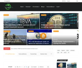 CRYptadile.com(World Cryptocurrency News) Screenshot