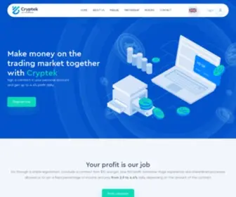 CRYptek.biz(CRYptek) Screenshot