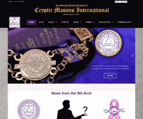 CRYpticmasons.org(CRYpticmasons) Screenshot