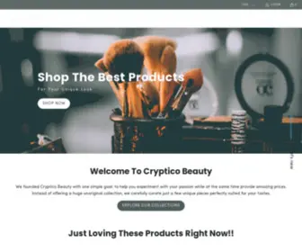 CRYpticobeauty.com(Cryptico Beauty) Screenshot