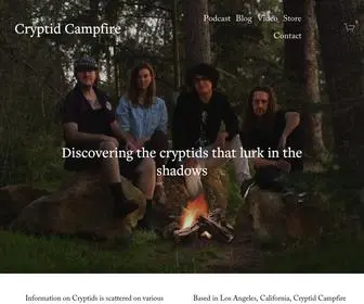 CRYptidcampfire.com(Cryptid Campfire) Screenshot