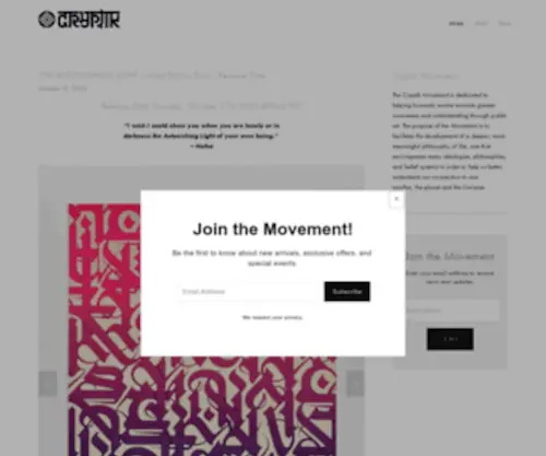 CRYptik.com(CRYPTIK) Screenshot