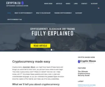 CRYptin.eu(Cryptocurrency made easy) Screenshot